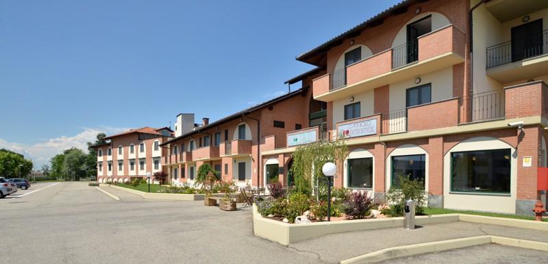 Green Class Hotel Candiolo Exteriör bild